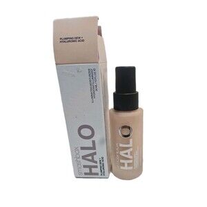Smashbox Halo Plumping Dew +Hyaluronic Acid 1 oz Illuminating Moisturizer NIB